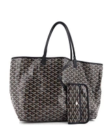 Pre-Owned Goyard Gm Saint Louis Tote Printed Coated Canvas
