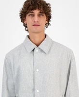 Hugo Boss Men's Baks Snap-Front Coach Jacket