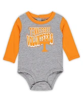 Outerstuff Baby Boys and Girls Tennessee Volunteers Double Up Long Sleeve Bodysuit Pant Set