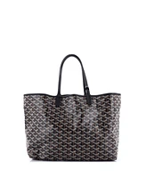 Pre-Owned Goyard Pm Saint Louis Tote Coated Canvas