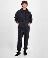 Hugo By Hugo Boss Mens Nustroody Loose Fit Hoodie Nustroypan Loose Fit Sweatpants