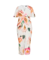 Plus Braelynn Print Maxi Dress