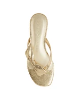 Katy Perry Women's Halie Bow Thong Slip-On Flat Sandals