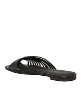 Katy Perry Women's Halie Intertwined Slide Slip-On Flat Sandals