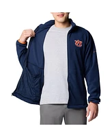 Columbia Men's Navy Auburn Tigers Flanker Iv Fleece Raglan Full-Zip Jacket