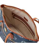Dooney & Bourke Penn State Nittany Lions Sporty Monogram Large Zip Tote Bag