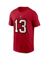 Nike Men's Red Tampa Bay Buccaneers Player Name Number T-Shirt
