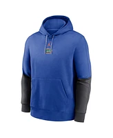 Jordan Men's Royal/Anthracite Florida Gators 2024 Sideline Club Pullover Hoodie