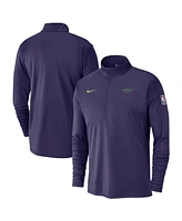 Nike Men's Purple New Orleans Pelicans 2024/25 City Edition Authentic Coaches Performance Half-Zip Top