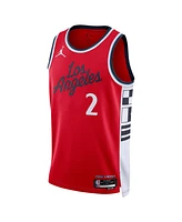 Jordan Men's and Women's Kawhi Leonard Red La Clippers 2024/25 Swingman Jersey - Statement Edition