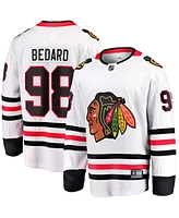 Fanatics Men's Connor Bedard White Chicago Blackhawks Away Premier Breakaway Player Jersey