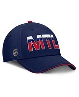 Fanatics Men's Navy/Red Montreal Canadiens Authentic Pro Rink Team Code Flex Hat