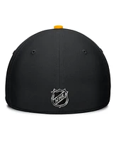 Fanatics Men's Black/Gold Boston Bruins Authentic Pro Rink Flex Hat