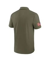 Nike Men's Olive Kentucky Wildcats 2024 Military Appreciation Tour Performance Polo
