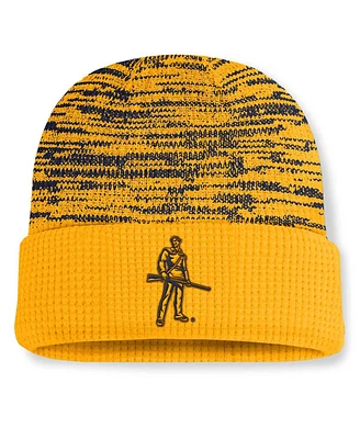 Nike Men's Gold/Navy West Virginia Mountaineers Primetime Terra Cuffed Knit Hat