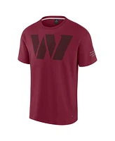 Fanatics Men's and Women's Burgundy Washington Commanders Elements Iconic T-Shirt