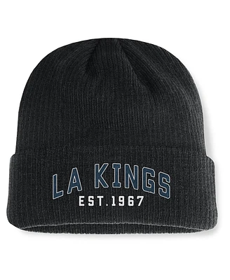 Fanatics Men's Black Los Angeles Kings Andee Cuffed Beanie