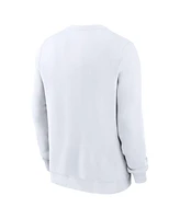 Nike Men's White Super Bowl Lix Club Pullover Sweatshirt