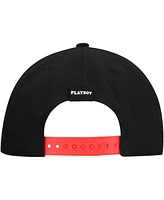 Lids Men's Black Playboy Cherry A-Frame Adjustable Hat