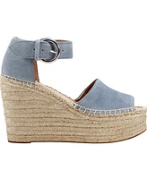 Marc Fisher Ltd Women's Alida High Platform Espadrille Wedge Sandals