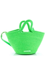 Pre-Owned Balenciaga Small Ibiza Basket Tote Nylon Cord