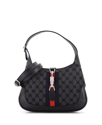 Pre-Owned Balenciaga Small x Gucci The Hacker Project Jackie 1961 Hobo Bb Canvas