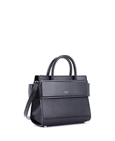 Pre-Owned Givenchy Mini Horizon Satchel Leather