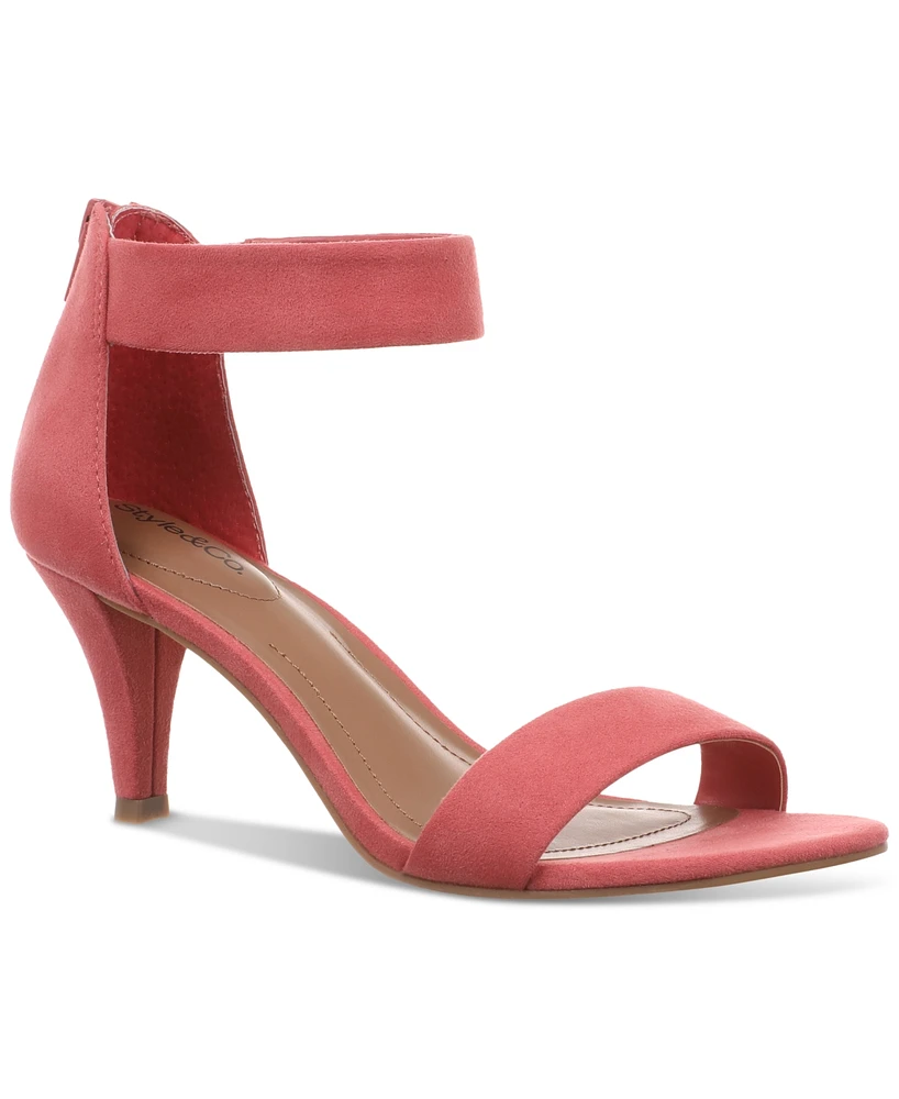 Style & Co Women's Paycee Two-Piece Dress Sandals, Exclusively at Macy's