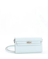 Pre-Owned HERMES Kelly To Go Wallet Chevre Mysore