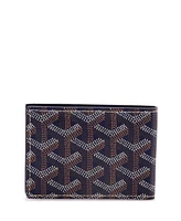 Pre-Owned Goyard Insert Victoire Card Case Wallet Coated Canvas