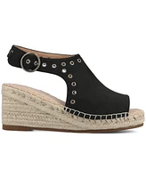 Journee Collection Women's Crisie Peep Toe Espadrille Wedge Sandals