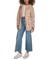 Levi's Women's Lightweight Washed Cotton Military Jacket