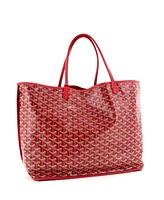 Pre-Owned Goyard Gm Anjou Reversible Tote Coated Canvas