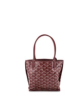 Pre-Owned Goyard Mini Anjou Reversible Tote Coated Canvas