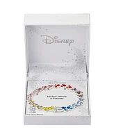 Disney Multi Color Crystal Mickey Mouse Bracelet