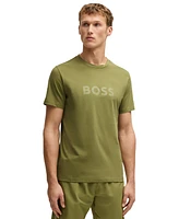 Boss by Hugo Men's Spf 50+ Uv Protection Cotton-Jersey T-Shirt