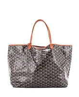 Pre-Owned Goyard Gm Saint Louis Tote Printed Coated Canvas