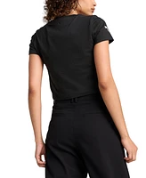 Puma Women's SS25 Bmw M Motorsport Cropped T-Shirt
