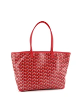 Pre-Owned Goyard Mm Artois Tote Coated Canvas