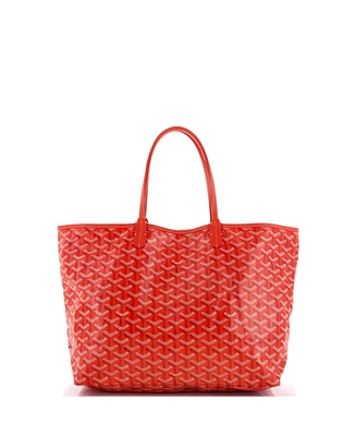 Pre-Owned Goyard Pm Saint Louis Tote Coated Canvas