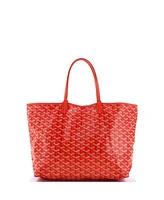 Pre-Owned Goyard Pm Saint Louis Tote Coated Canvas