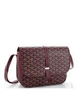 Pre-Owned Goyard Mm Belvedere Ii Messenger Bag Coated Canvas