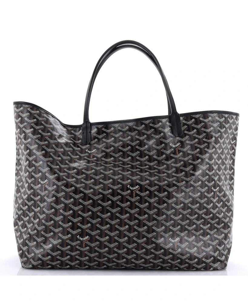 Pre-Owned Goyard Gm Saint Louis Tote Coated Canvas