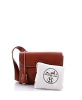 Pre-Owned HERMES 21 Sac a Depeches Messenger Bag Barenia Faubourg