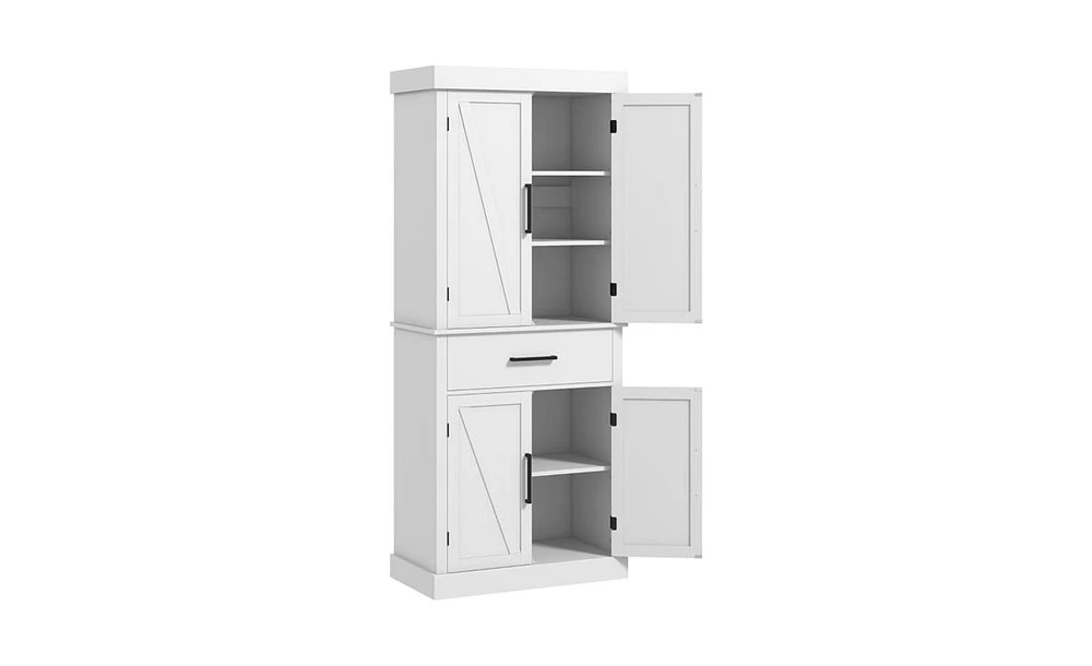 Kitchen Storage Cabinet and Sideboard with Spacious Storage for Home Organization