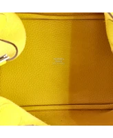 Pre-Owned HERMES Pm Picotin Lock Bag Clemence