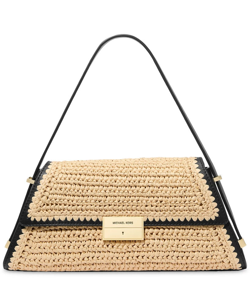 Michael Michael Kors Ludlow Small Woven Convertible Shoulder Bag