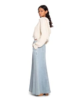 Belle & Bloom Women's Bold Love Maxi Skirt