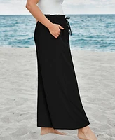 Women's Plus Summer Lovin Drawstring Wide Leg Pants