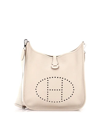 Pre-Owned HERMES Pm Evelyne Bag Gen Iii Clemence